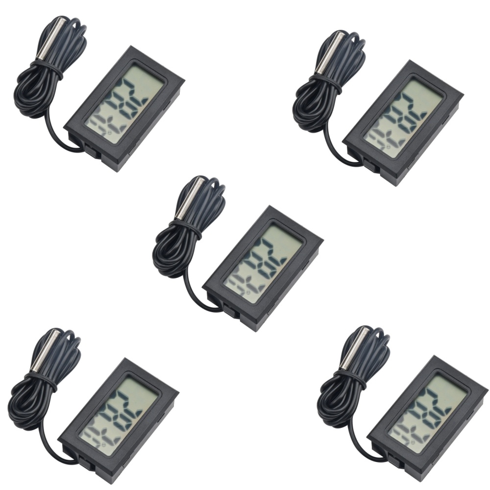 Marine Aquarium Water Analyzer - Mini LCD ميزان الحرارة الرقمي FY-10