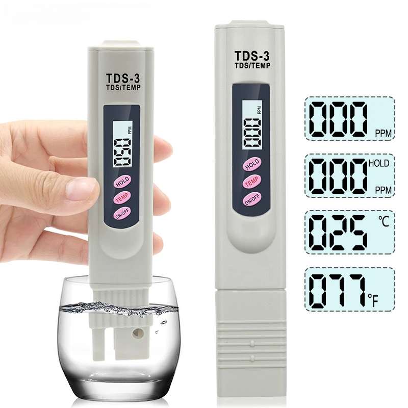 Marine Aquarium Water Analyzer - 1/3 قطعة LCD المحمولة الرقمية TDS