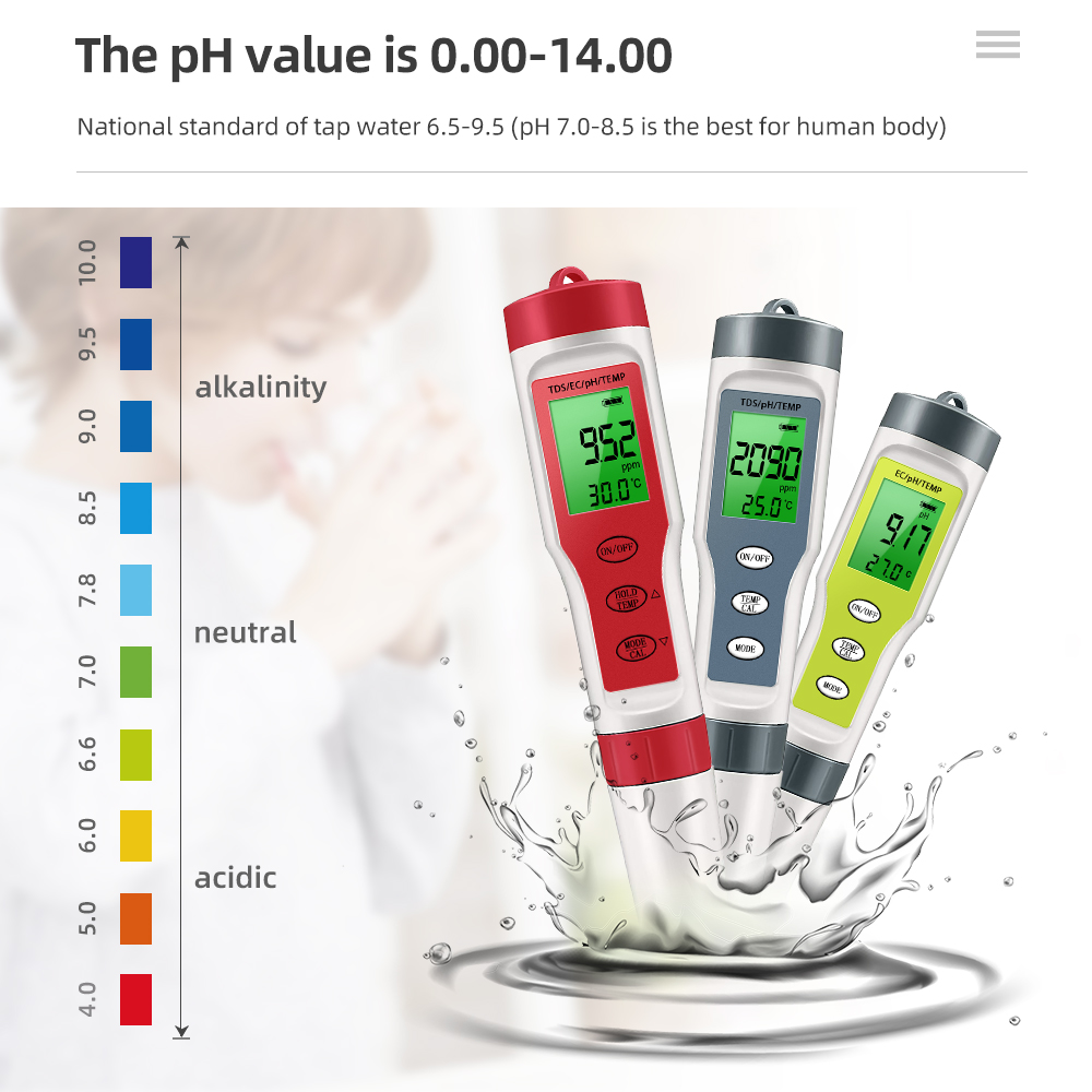 Marine Aquarium Water Analyzer - الرقمية مراقبة جودة المياه تستر TDS