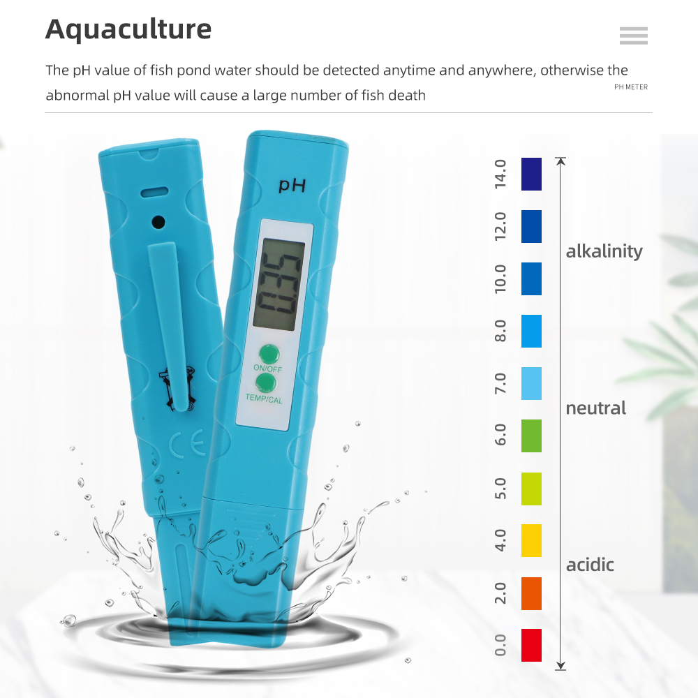 Marine Aquarium Water Analyzer - جهاز قياس درجة الحموضة للأحواض المائية،