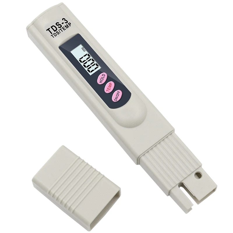 1/3 قطعة LCD المحمولة الرقمية  - مراجعة Marine Aquarium Water Analyzer وسعره