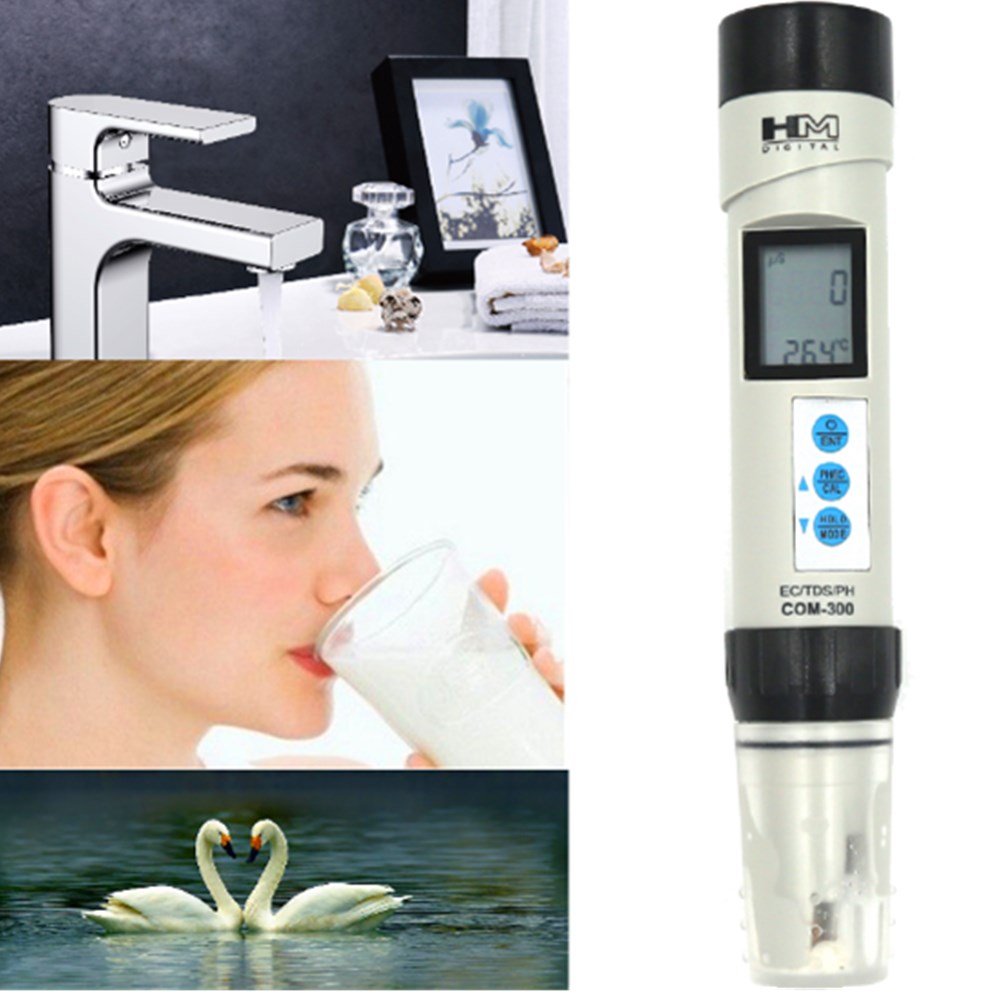 HM 2 /3 /4 في 1 الرقمية PH متر - مراجعة Marine Aquarium Water Analyzer وسعره