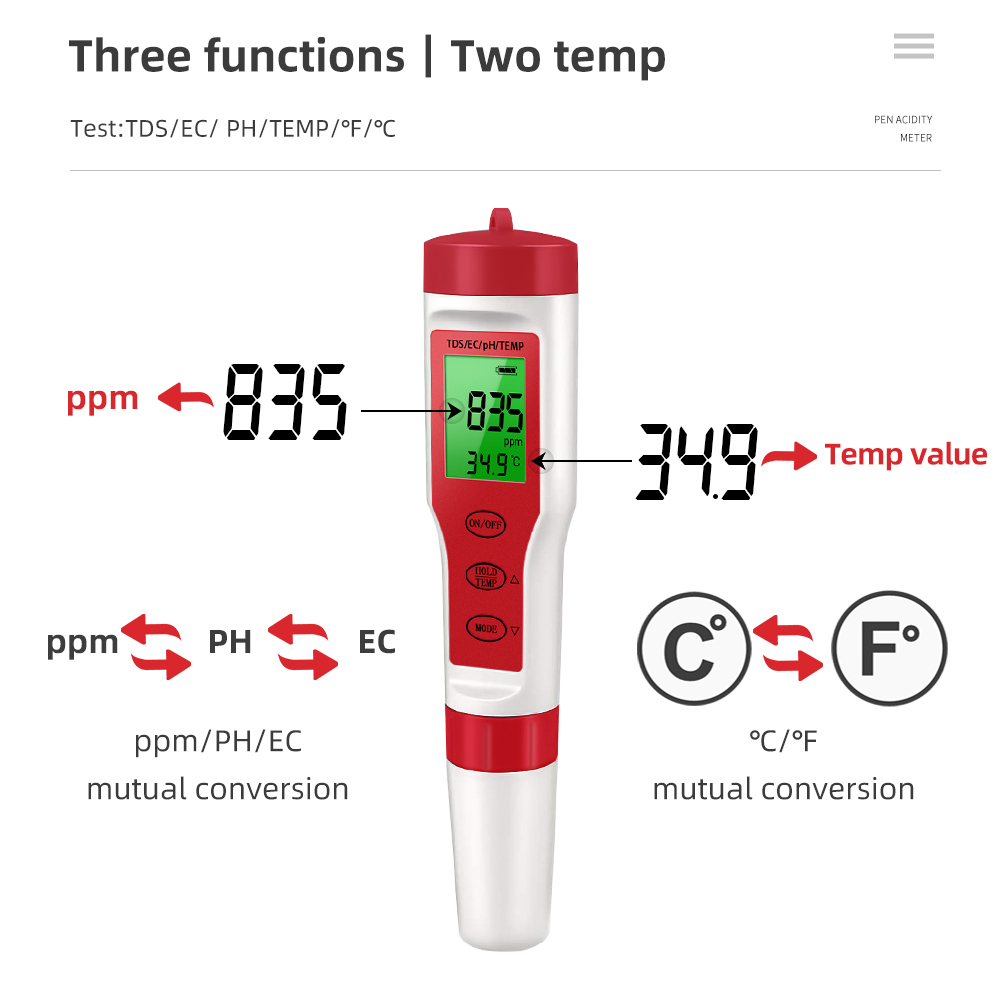 الرقمية مراقبة جودة المياه تست - مراجعة Marine Aquarium Water Analyzer وسعره