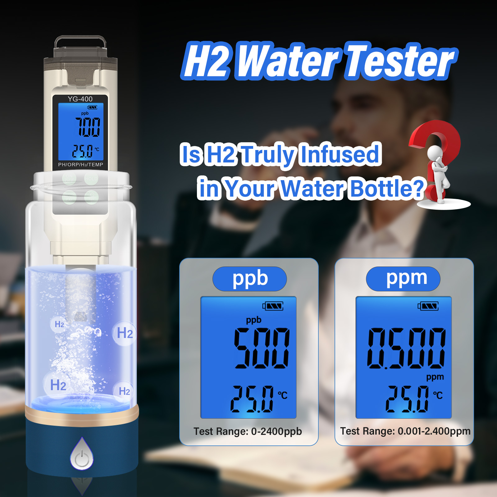 Yieryi 4 في 1 الرقمية PH ORP د - مراجعة Marine Aquarium Water Analyzer وسعره
