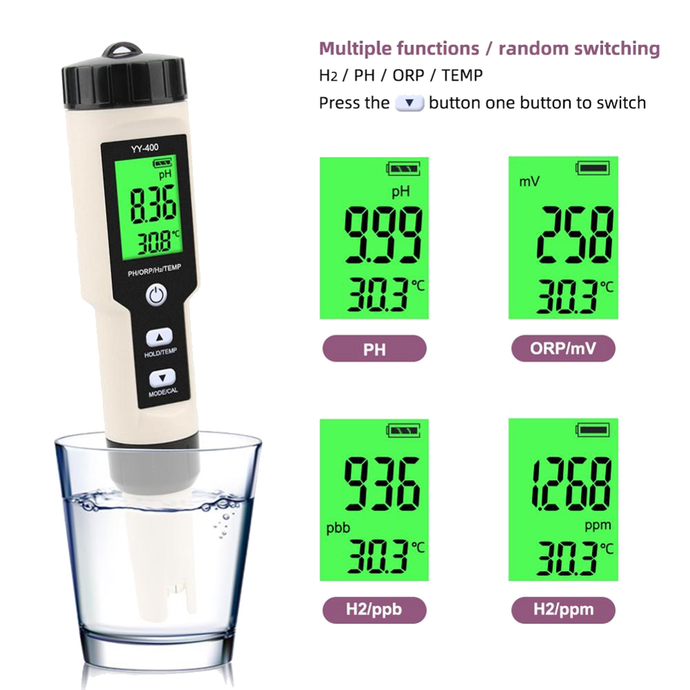 جهاز اختبار تركيز أيون الهيدرو - مراجعة Marine Aquarium Water Analyzer وسعره
